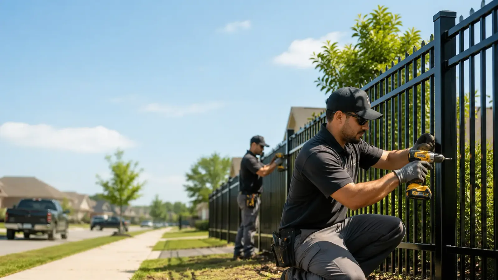 Metal Fence Installation in Sigel, IL